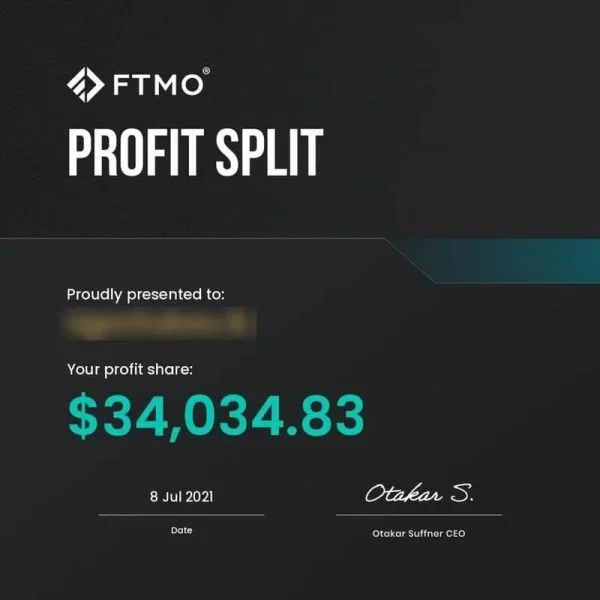 Validation Compte & Challenge Propfirm - FundedTrader Prop Firm